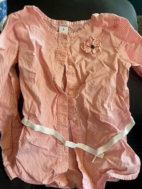 Girls size 6 to 7 Bundle - Blouse, Summer Rompers and Dresses